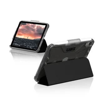 【UAG】iPad mini（2021）耐衝擊全透保護殼-黑(UAG)