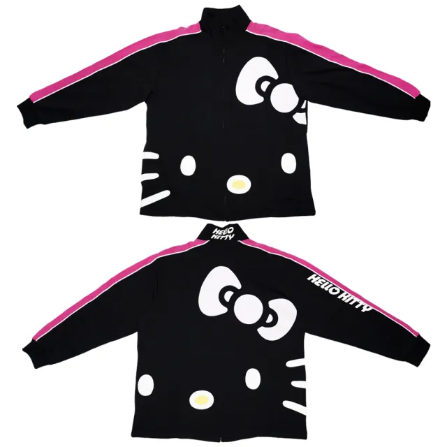 【TDL】日本進口HELLO KITTY凱蒂貓休閒服運動服上衣+褲子兩件式套裝 SAN-168(平輸品)