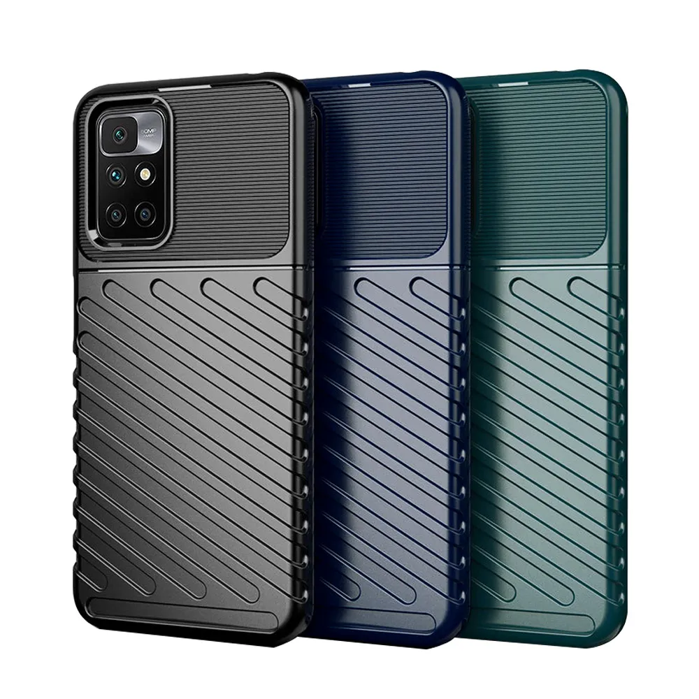 【RUGGED SHIELD 雷霆系列】紅米Redmi 10 2022 / 紅米10 軍工氣墊減震防摔手機殼