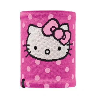 【BUFF】BF113587 HELLO KITTY-兒童針織Polar保暖頭巾-粉紅點點(保暖頭巾/Polar/青少年/兒童/hello kitty)