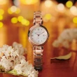 【CITIZEN 星辰】xC系列 玫瑰金 鈦金屬 萬年曆 電波對時光動能腕錶 禮物推薦 畢業禮物(ES9464-52A)