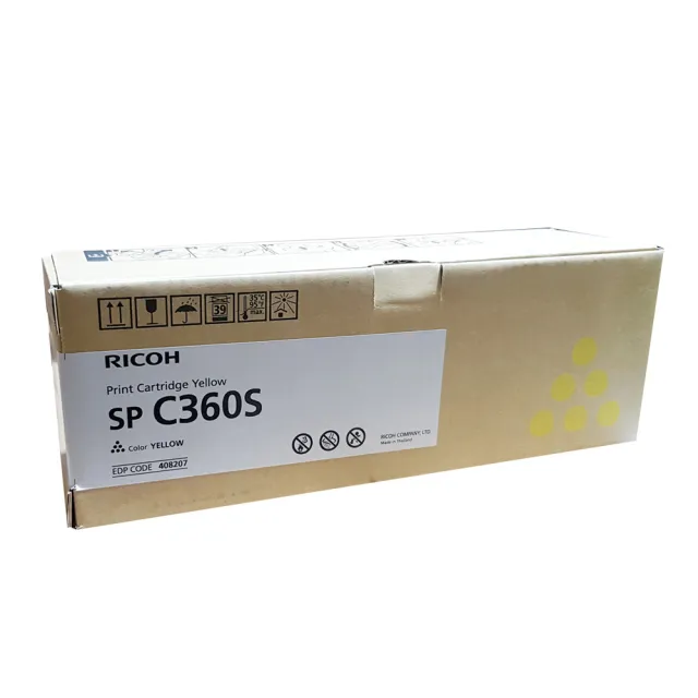 【RICOH】SP C360S 彩色原廠碳粉匣單支入