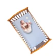 【C.D.BABY】嬰兒床3D吸濕排汗三層透氣墊(嬰兒床墊 透氣床墊.涼墊)