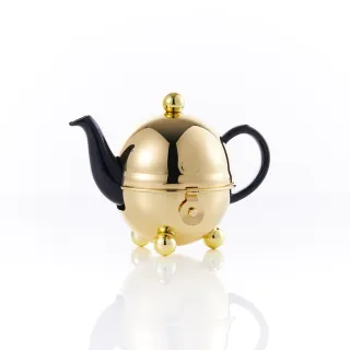【TWG Tea】爵士金現代藝術系列茶壺(黑色/180ml)