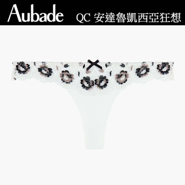 【Aubade】安達魯西亞狂想刺繡丁褲-QC(白)