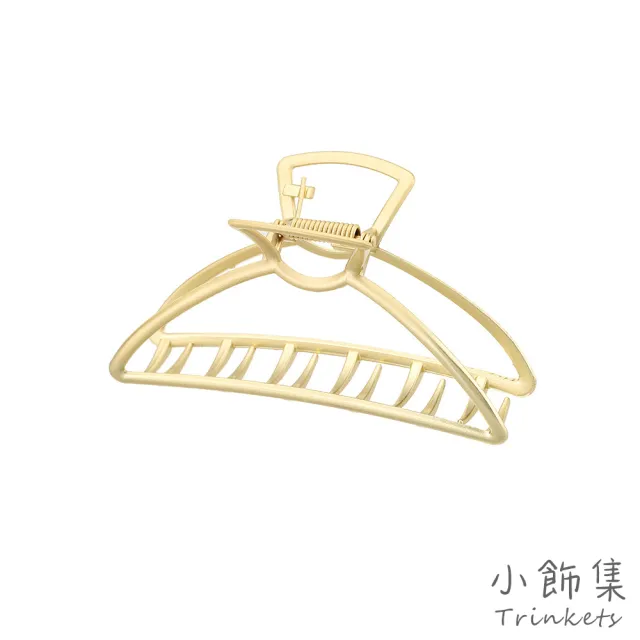 【小飾集】韓國設計經典月牙弧形鯊魚夾 爪夾 髮夾(3款任選)