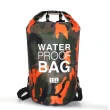 【PUSH!】戶外用品迷彩單肩手提防水包袋15L溯溪包漂流袋防水桶包(P131)
