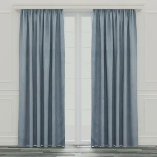 【特力屋】可水洗塗層遮光窗簾 藍色 200x165cm