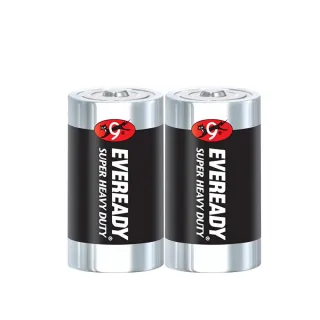 【Eveready 永備】1250SW2黑金鋼1號D碳鋅電池24入盒裝(錳乾電池 黑錳電池 乾電池)