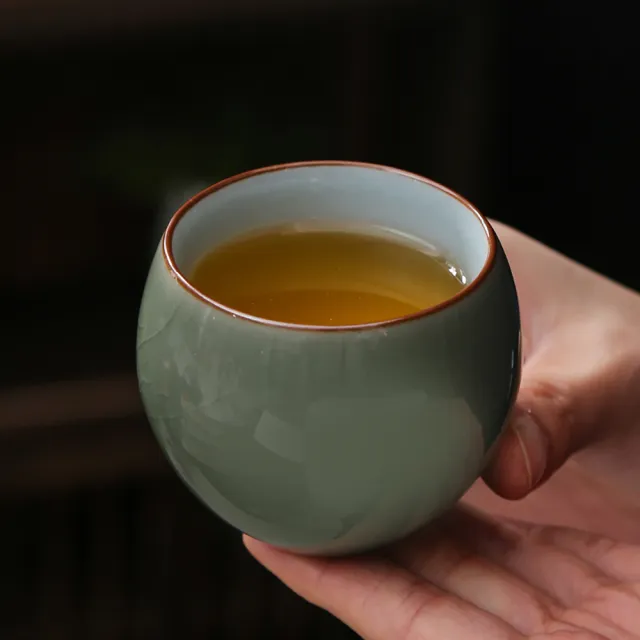 【美味好伙伴】仿宋五大名窯茶杯禮盒(杯子 茶具 茶壺 汝窯 鈞窯 官窯 定窯 哥窯)