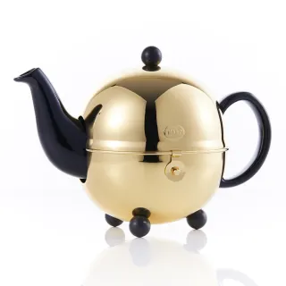 【TWG Tea】現代藝術系列茶壺(黑金色/180ml)