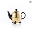 【TWG Tea】現代藝術系列茶壺(黑金色/180ml)