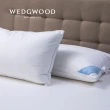 【WEDGWOOD】三層立體JIS90/10法國抗菌舒眠羽絨枕1入(48x74cm)
