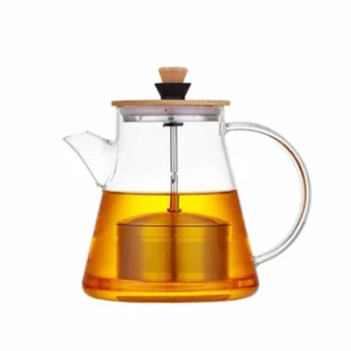 【PINFIS 品菲特】多功能加厚玻璃沖泡咖啡壺茶壺冷水壺-800ml(冷水壺)