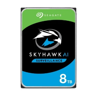【SEAGATE 希捷】監控鷹 SkyHawk AI 8TB 3.5吋 7200轉 SATAⅢ 監控硬碟(ST8000VE001)