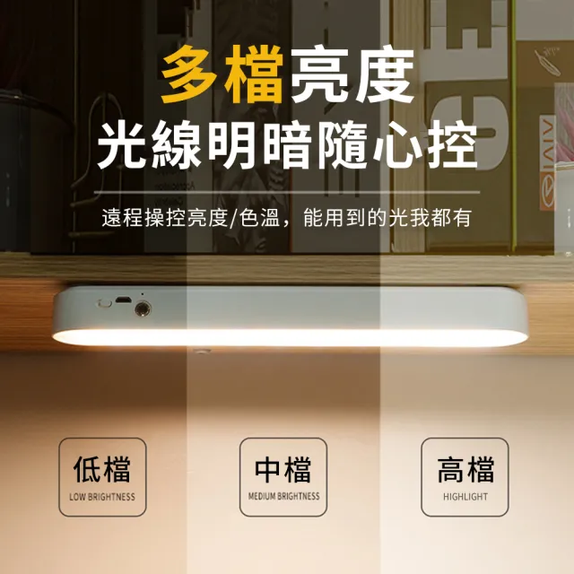 【YUNMI】雙11 磁吸式無線觸控LED燈 USB充電護眼檯燈 臥室床頭燈 應急燈 手電筒(三控色溫/觸控式)