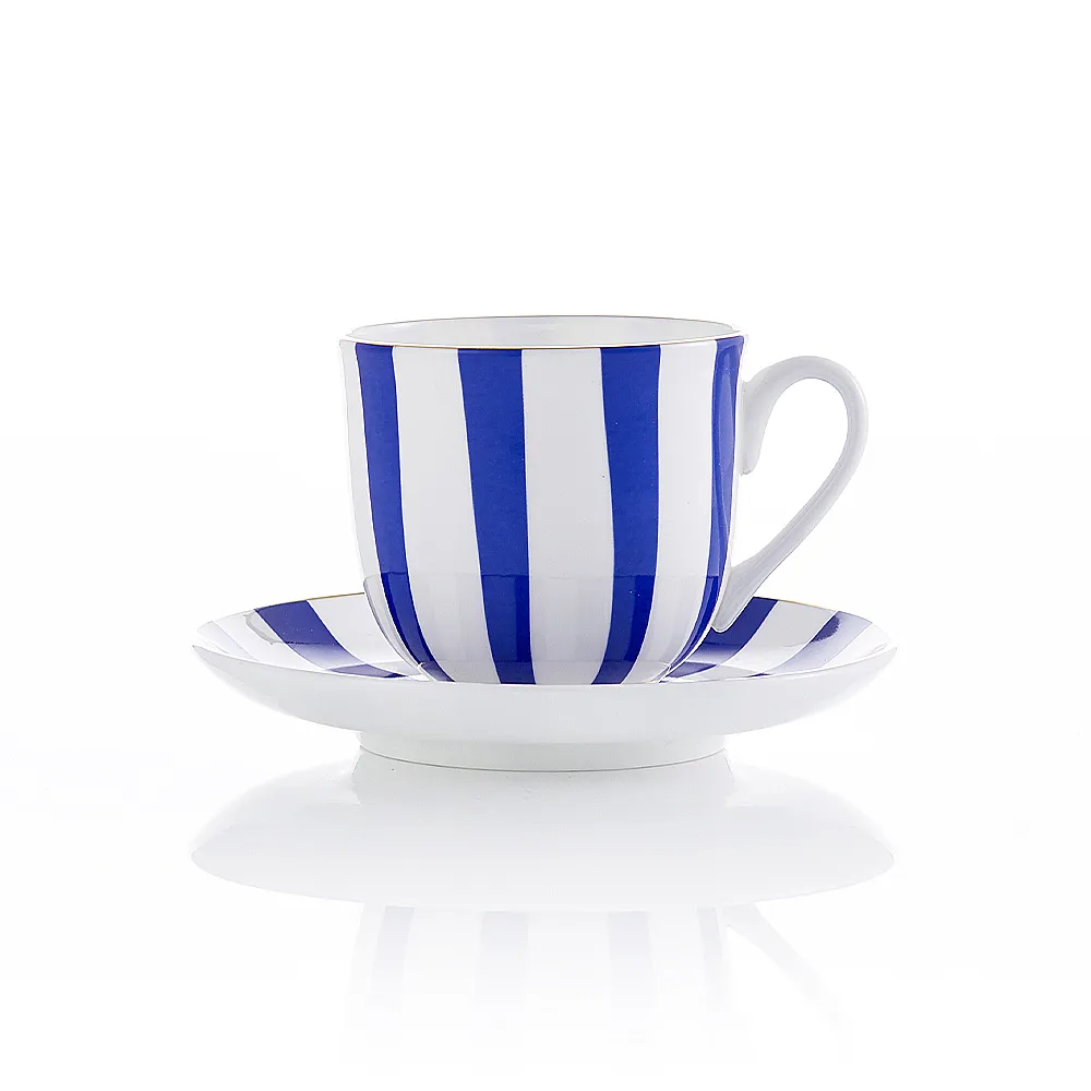 【TWG Tea】漾彩午茶杯組 Tea for Two Teacup & Saucer in Cobalt(陶瓷/鈷藍 160ml)