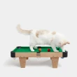 【Vetreska 未卡】喵諾克撞球桌 寵物遊戲桌(逗貓棒 玩具球 躺臥床 玩具組)