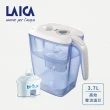 【LAICA 萊卡】義大利3.7L大容量濾水壺(濾芯效期10年)