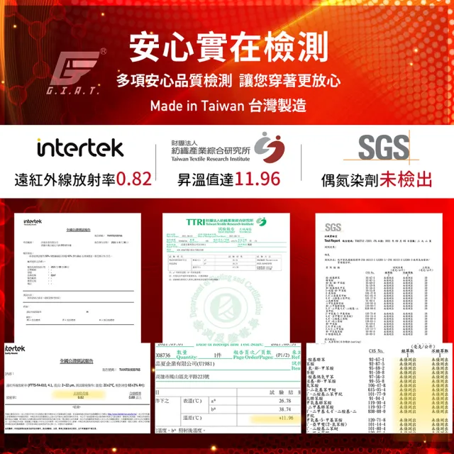 【GIAT】石墨烯遠紅外線彈力男女發熱衣(1件組-台灣製MIT)