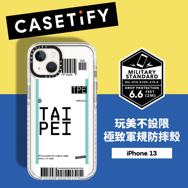 【Casetify】iPhone 13 耐衝擊保護殼-城市系列台北(Casetify)