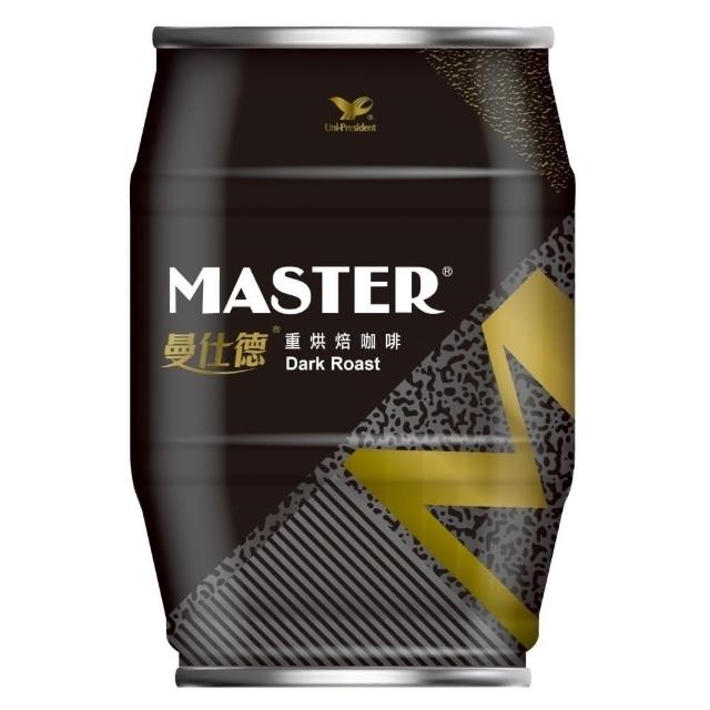 【統一】曼仕德重烘培咖啡 235mlx2箱(共48入)