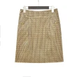 【AZUR】英倫學院風壓褶造型格紋短裙-2色