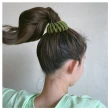 【HaNA 梨花】新款!韓國瞬間美感造型．馬尾包包頭專用鳥巢髮夾絨毛款