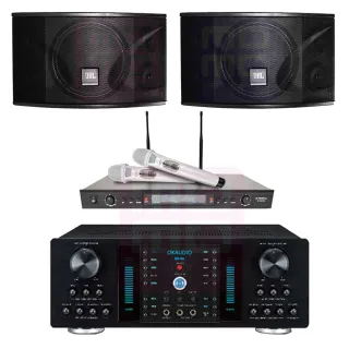 【OKAUDIO】DB-8AN+AV MUSICAL SR-928PRO+JBL Ki110(擴大機+無線麥克風+懸吊式喇叭)