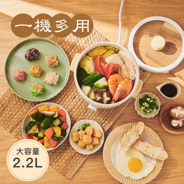 【Taiwanis】古瓷電火鍋THL-22A(台灣文創設計/電火鍋/美食鍋/料理鍋/快煮鍋/電煮鍋)
