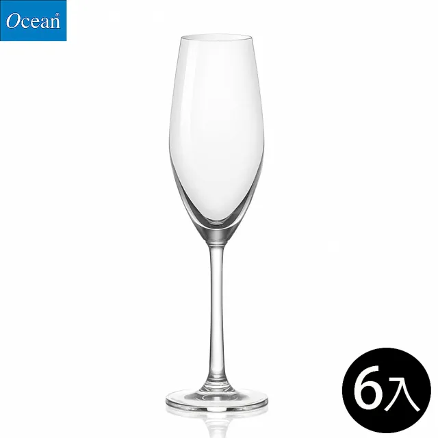 【Ocean】Sante 香檳杯 210ml/6入 B26F07(香檳杯)
