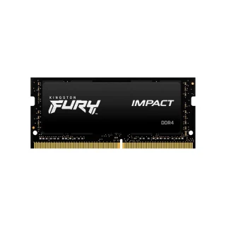 【Kingston 金士頓】FURY Impact DDR4 2666 8GB 筆電記憶體 (KF426S15IB/8) *超頻
