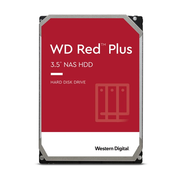 【WD 威騰】紅標Plus 12TB NAS專用 3.5吋 SATA硬碟(WD120EFBX)