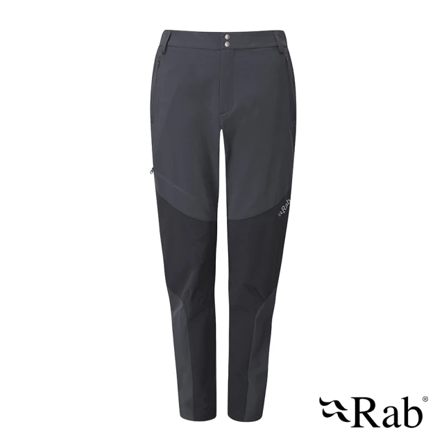 【RAB】Torque Mountain Pants 防輕量彈性軟殼長褲 女款 鯨魚灰 #QFU41