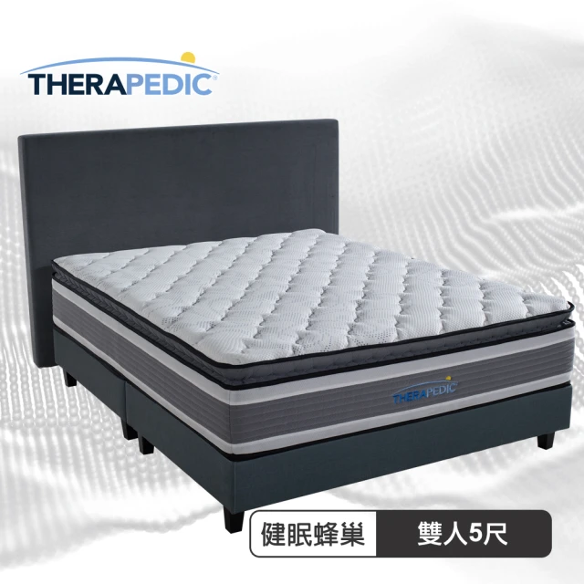 Therapedic 沛迪醫生 健眠三代蜂巢獨立筒直立正三線床墊(雙人)