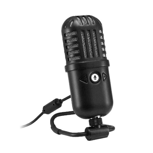 【Yo-tronics】電腦USB麥克風 復古造型 輕便方便攜帶 高解析音質 台灣製造品質第一(YTM-318U)