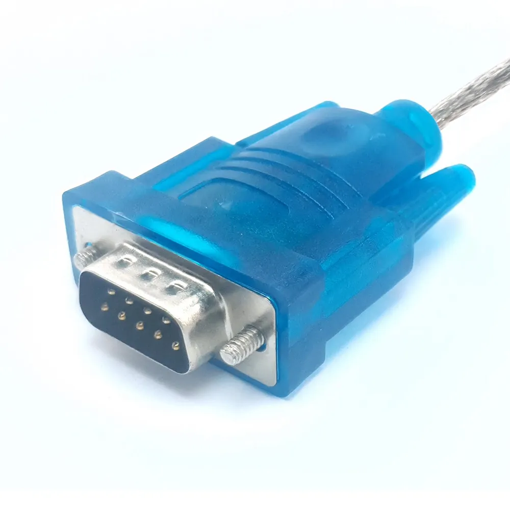 【UniSync】USB2.0轉RS232 9-Pin高速資料傳輸線/轉接器 藍