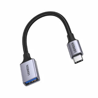 【綠聯】Type-C USB3.0  OTG快速傳輸線(金屬編織版)