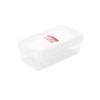 【真心良品】艾樂長型保鮮盒0.8L(4入)