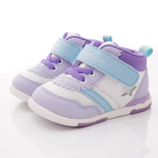 【MOONSTAR 月星】HI系列護踝機能童鞋款(MSB959紫白-13-17cm)