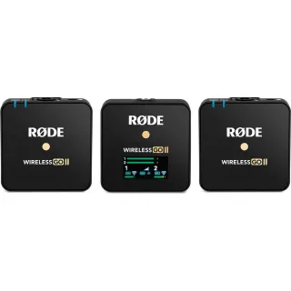 【RODE】Wireless GO II 一對二 雙通道無線麥克風(公司貨 2.4GHz 適合訪問收音 錄音 RDWIGOII GO2)