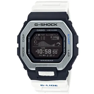 【CASIO 卡西歐】G-SHOCK 藍芽連線衝浪運動錶(GBX-100-7)