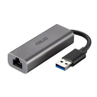 【ASUS 華碩】2.5G 乙太網路 USB 轉接器 (USB-C2500)