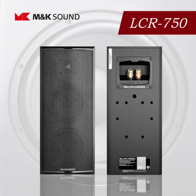 【M&K SOUND】世界第一 書架型喇叭(LCR750-對 MK)