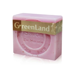 【GreenLand】法式絲滑平衡(玫瑰馬賽皂-2入)