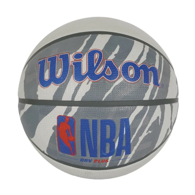 WILSON Wilson NBA DRV Plus 籃球 7號 耐磨 橡膠 室外 抓地力強 火紋灰(WTB9202)