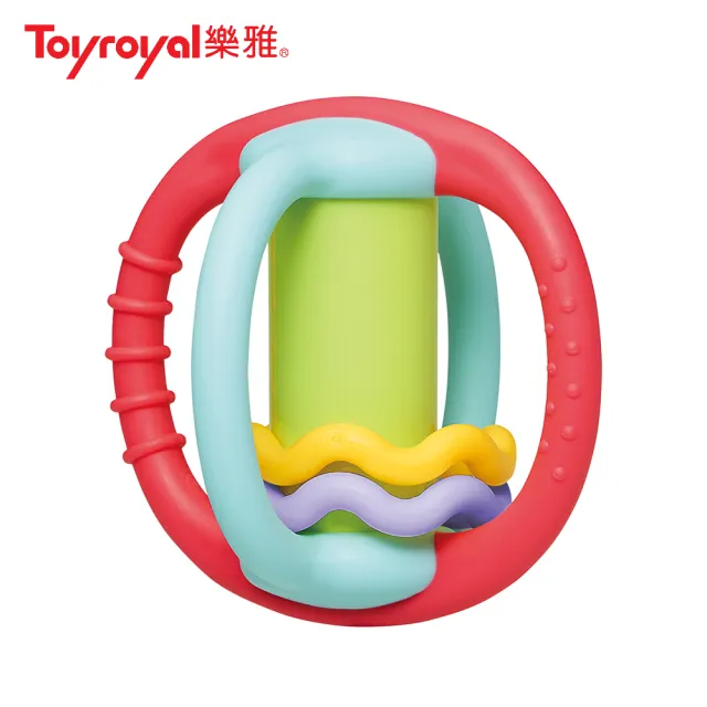 【Toyroyal樂雅 官方直營】牙膠小行星搖鈴