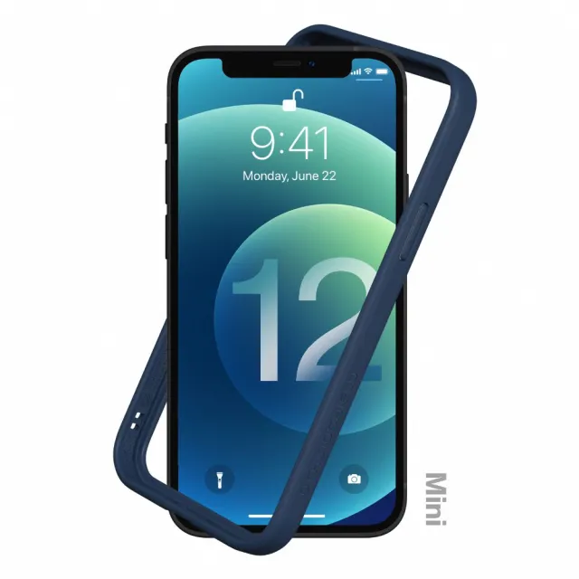 【RHINOSHIELD 犀牛盾】iPhone 12 mini 5.4吋 CrashGuard NX 模組化防摔邊框手機保護殼(獨家耐衝擊材料)