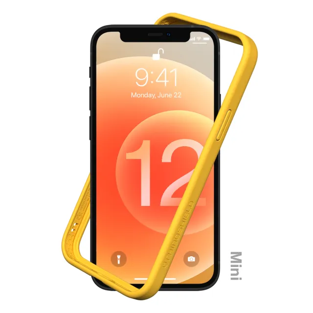 【RHINOSHIELD 犀牛盾】iPhone 12 mini 5.4吋 CrashGuard NX 模組化防摔邊框手機保護殼(獨家耐衝擊材料)