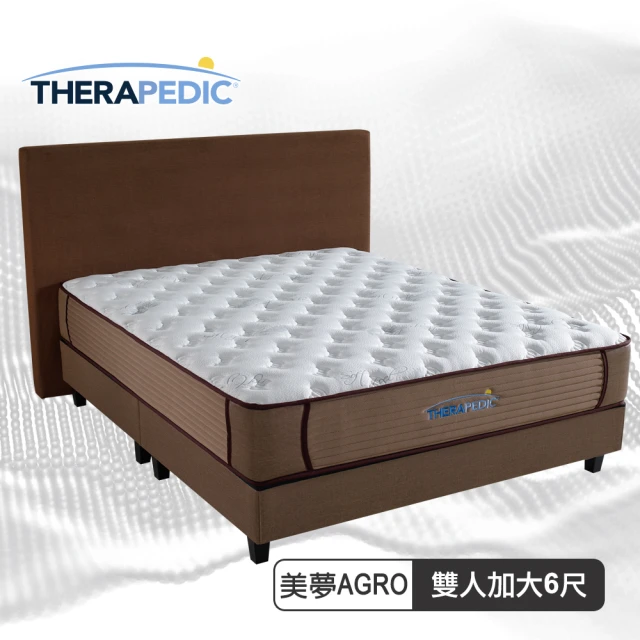 Therapedic 沛迪醫生 美夢二代Agro乳膠三段獨立筒兩線床墊(雙人加大)